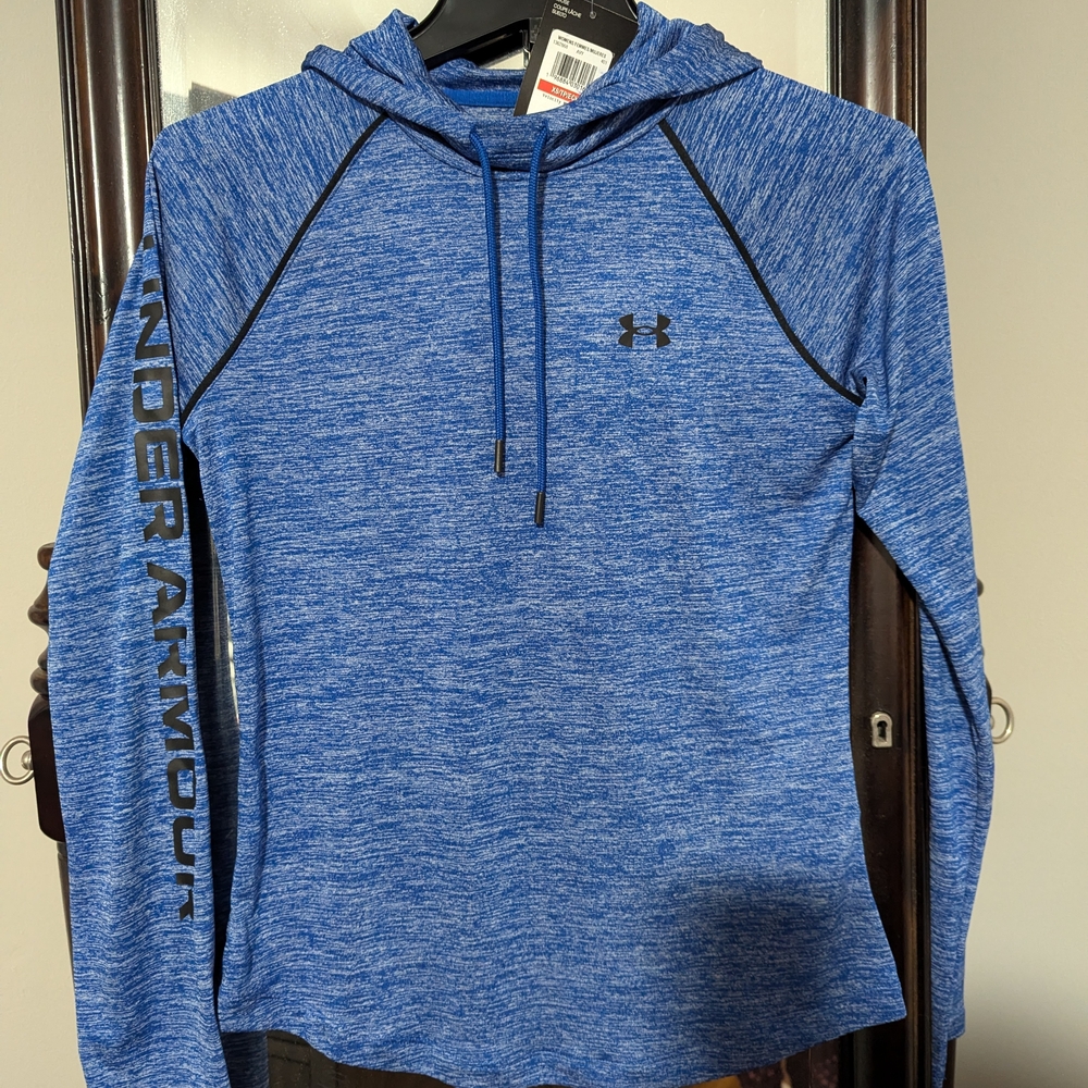Under Armour Heathered Blue Pullover
